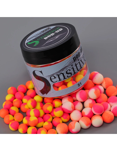 Pop-Up Addicted Carp Baits Sensitiv, S1, 60ml Pop-Up Addicted Carp Baits Sensitiv, S1, 60ml