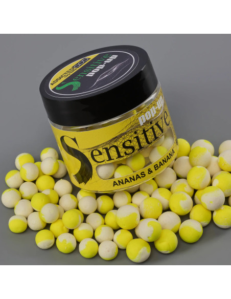 Pop-Up Addicted Carp Baits Sensitiv, Ananas & Banana, 60ml Pop-Up Addicted Carp Baits Sensitiv, Ananas & Banana, 60ml