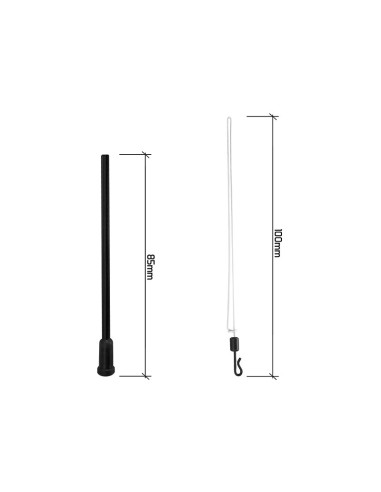 Tijă pentru Pungi PVA Delphin PVA TUBE / 6 buc