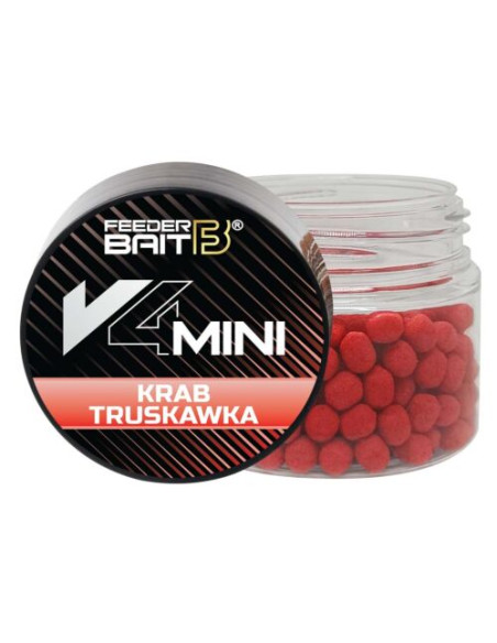 Mini Wafter V4 Feeder Bait 4mm, Crab si Capsuna