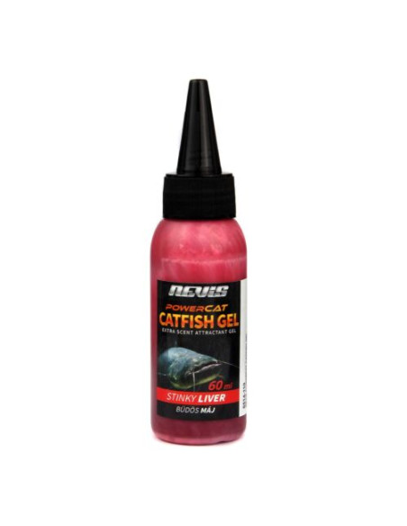 Gel Pentru Momeala Nevis Catfish 60ml, Ficat Fermentat Gel Pentru Momeala Nevis Catfish 60ml, Ficat Fermentat