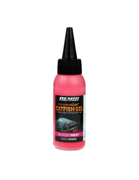 Gel Pentru Momeala Nevis Catfish 60ml, Carne Cu Sange Gel Pentru Momeala Nevis Catfish 60ml, Carne Cu Sange