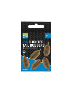 Conuri Preston ICS Flighted Tail Rubbers, 5 buc/plic