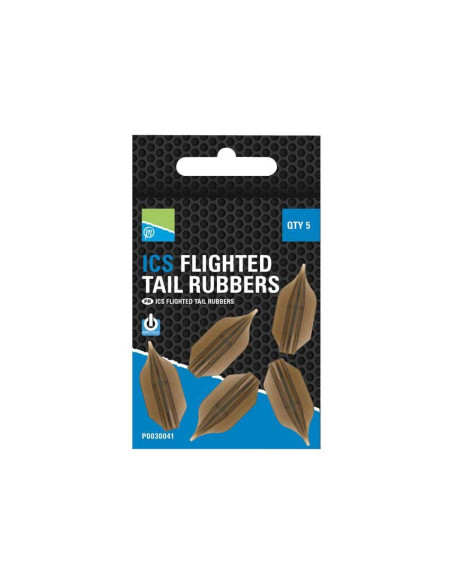Conuri Preston ICS Flighted Tail Rubbers, 5 buc/plic Conuri Preston ICS Flighted Tail Rubbers, 5 buc/plic