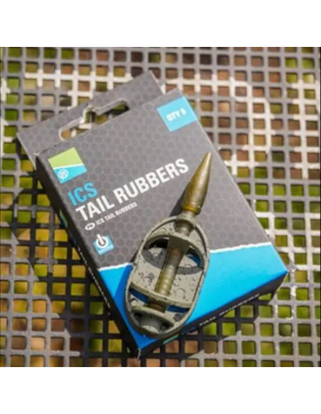 Conuri Preston ICS Tail Rubbers Method Feeder, 5buc/plic Conuri Preston ICS Tail Rubbers Method Feeder, 5buc/plic