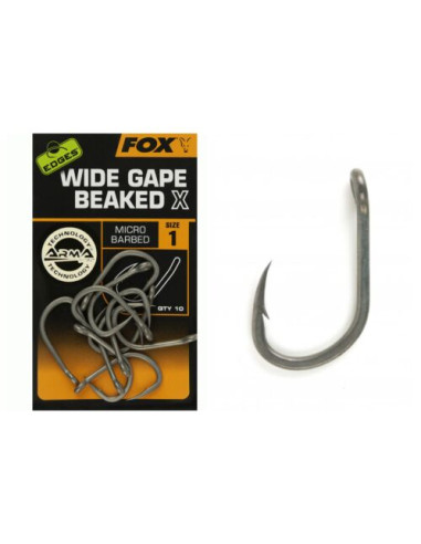 Carlige Fox Wide Gape Beaked X