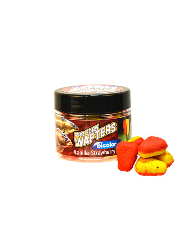 Wafters Benzar Mix Bicolor Pro Corn Vanilie Capsuni, 14mm