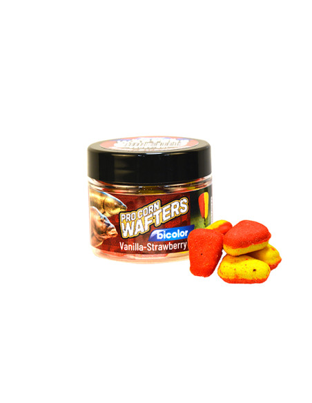 Wafters Benzar Mix Bicolor Pro Corn Vanilie Capsuni, 14mm Wafters Benzar Mix Bicolor Pro Corn Vanilie Capsuni, 14mm
