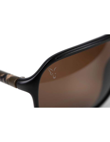 Ochelari Polarizati Fox AV8 Black Camo Brown Lens