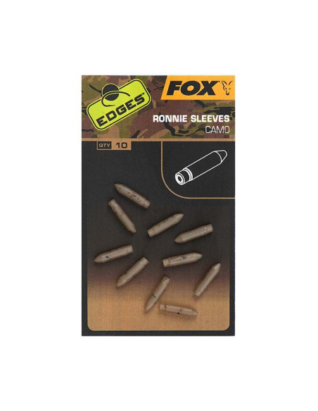 Mansoane Fox Edges Camo Ronnie Sleeves, 10buc/plic Mansoane Fox Edges Camo Ronnie Sleeves, 10buc/plic