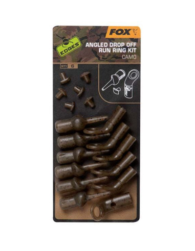 Kit Fox Angled Drop Off Run Rig Camo, 3x6buc/set