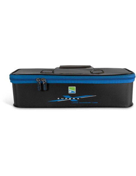Geanta Accesorii Preston Supera X Eva Accessory Case Large, 38x14x9cm