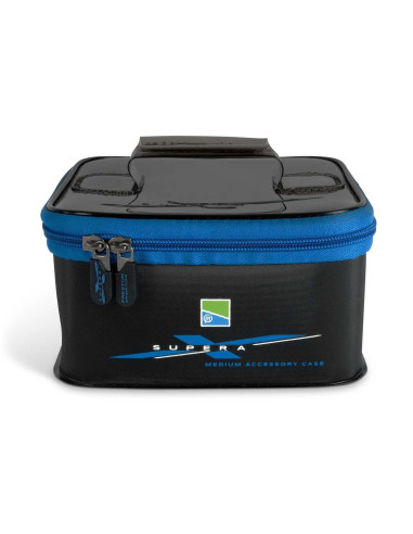 Geanta Accesorii Preston Supera X Eva Accessory Case Medium, 18x18x9cm