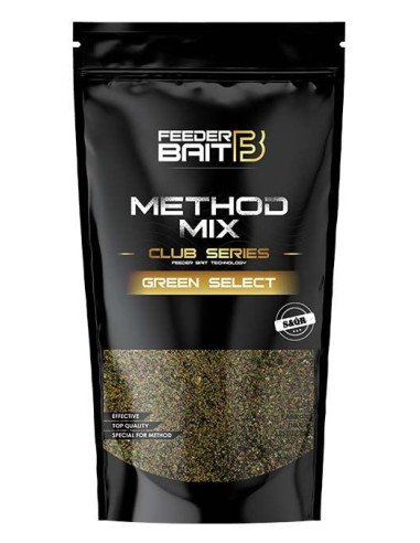 Method Mix Feeder Bait Club Series, Green Select, 800g