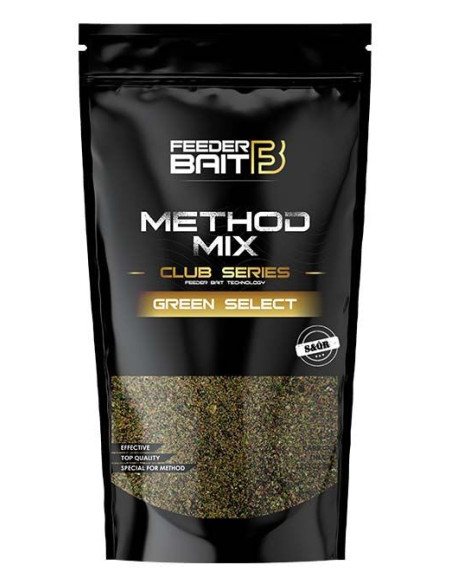 Method Mix Feeder Bait Club Series, Green Select, 800g Method Mix Feeder Bait Club Series, Green Select, 800g