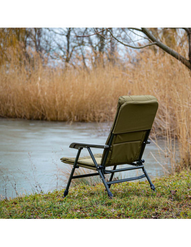 Fotoliu Carp Academy Luxxus Camo, 50x45x60cm