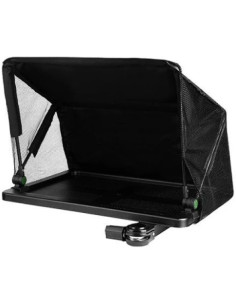 Tava Laterala Cu Paravan Cuzo Quantum, Black, 61x40x7cm 2