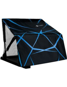 Tava Laterala Cu Paravan Cuzo Quantum, Black & Blue, 61x40x7cm