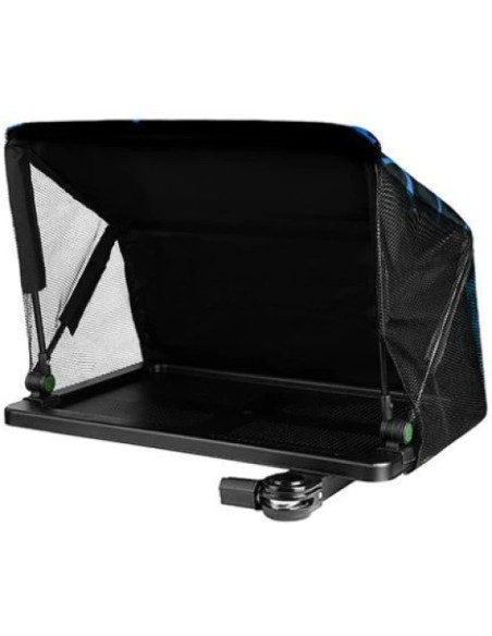Tava Laterala Cu Paravan Cuzo Quantum, Black & Green, 61x40x7cm Tava Laterala Cu Paravan Cuzo Quantum, Black & Green, 61x40x7cm