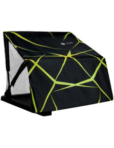 Tava Laterala Cu Paravan Cuzo Quantum, Black & Green, 61x40x7cm