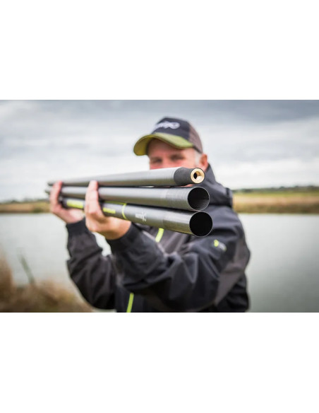 Coada Minciog Matrix Ethos XR Power Landing Net Handle 3 Tronsoane, 4.50m