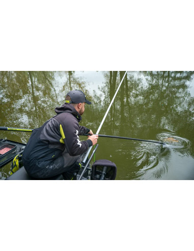 Coada Minciog Matrix Ethos XR Power Landing Net Handle 3 Tronsoane, 4.50m