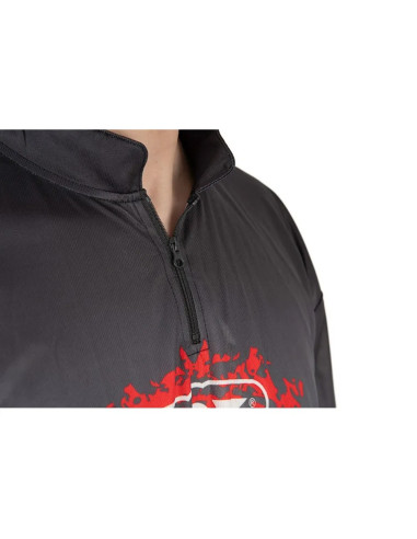 Bluza Fox Rage Performance Long Sleeve Shirt Black/Grey