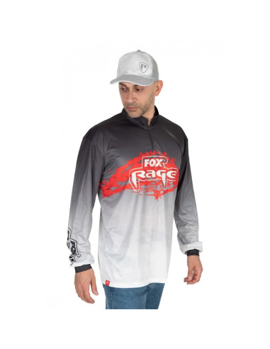 Bluza Fox Rage Performance Long Sleeve Shirt Black/Grey