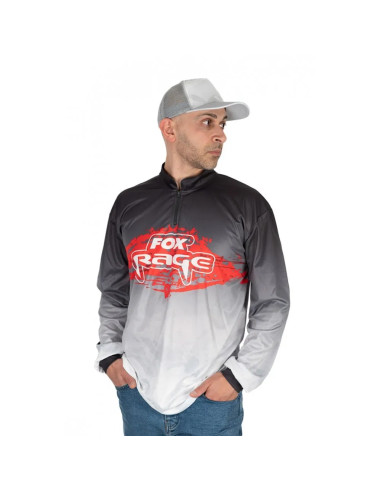 Bluza Fox Rage Performance Long Sleeve Shirt Black/Grey