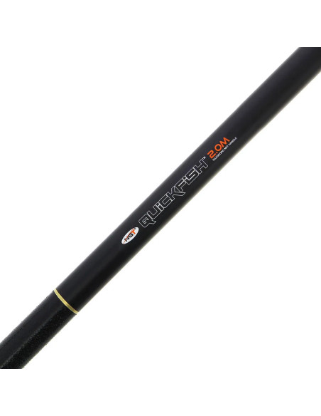 Maner Minciog Telescopic Ngt Quickfish Travel Net Handle 2m, 4 Segmente Maner Minciog Telescopic Ngt Quickfish Travel Net Handle 2m, 4 Segmente