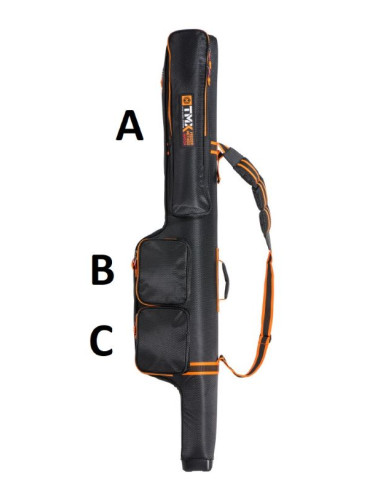 Husa rigida Mivardi TMX Xtra Safe Multi Feeder Holdall, 142x16x11cm