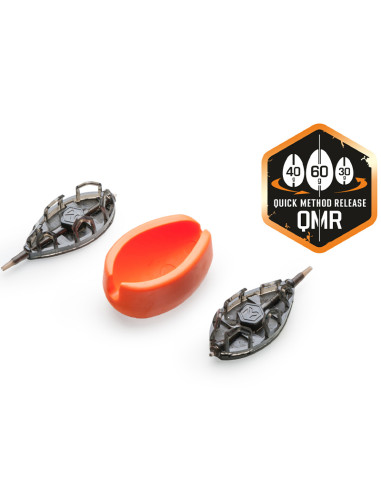 Set Mivardi Method Feeder Quick Change QMR Grip XL + mould, 50g, 60g