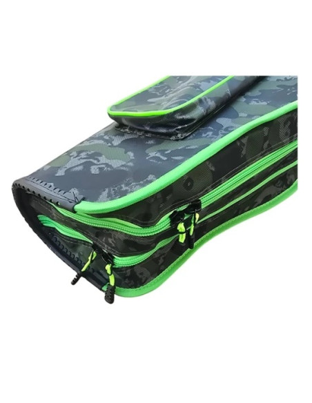 Husa semirigida lansete FL Green Camo, 135cm, 2 compartimente Husa semirigida lansete FL Green Camo, 135cm, 2 compartimente