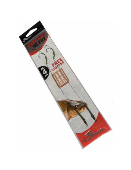 Set 2 Carlige Legate Filfishing 202 + Opritor, Curve Shank