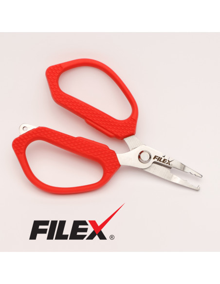 Foarfeca Cleste Filex 3 In 1 Cu Maner Soft Din Cauciuc Foarfeca Cleste Filex 3 In 1 Cu Maner Soft Din Cauciuc