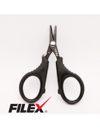 Foarfeca Filex Cu Microzimiti Pt Monofilament Si Textil