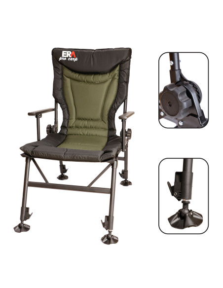 Scaun Filfishing Era Pro Carp Cu Tava Laterala Inclusa, 140 kg Scaun Filfishing Era Pro Carp Cu Tava Laterala Inclusa, 140 kg