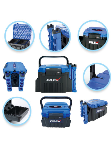 Valigeta Filex Tackle & Seat Box, 150 kg