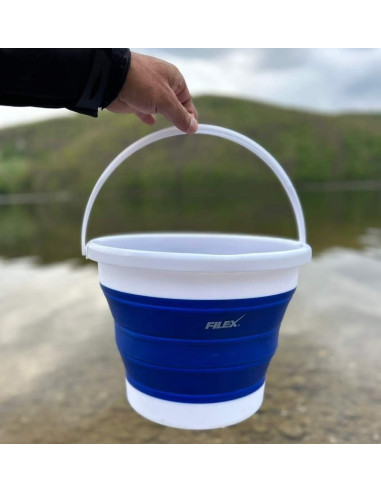 Galeata Pliabila Filex Collapsible Bucket, 10 L