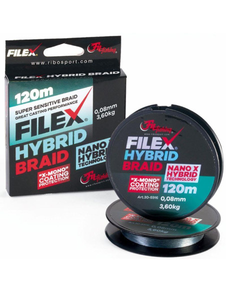Fir Textil Filex Nano Hybrid Braid, 120m Fir Textil Filex Nano Hybrid Braid, 120m