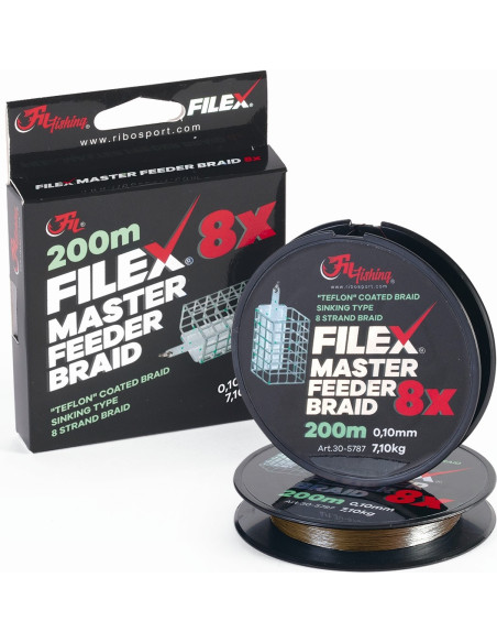 Fir Textil Filex Master x8 Feeder Braid, 200m Fir Textil Filex Master x8 Feeder Braid, 200m