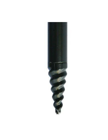 Pichet Telescopic Filfishing Aluminiu Bank Stick Cu Cap Burghiu, 50+30cm