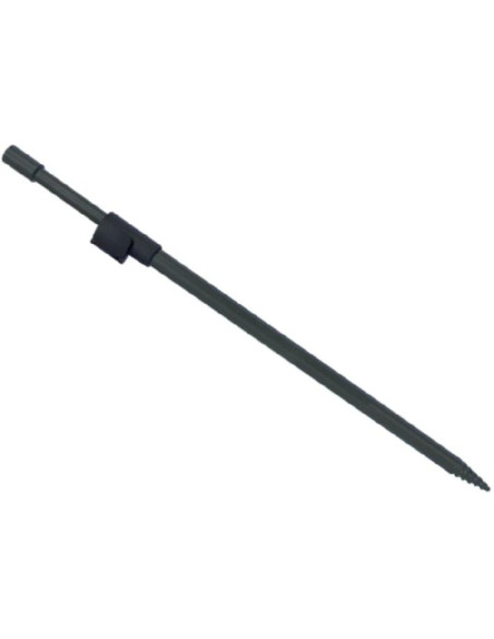 Pichet Telescopic Filfishing Aluminiu Bank Stick Cu Cap Burghiu, 50+30cm