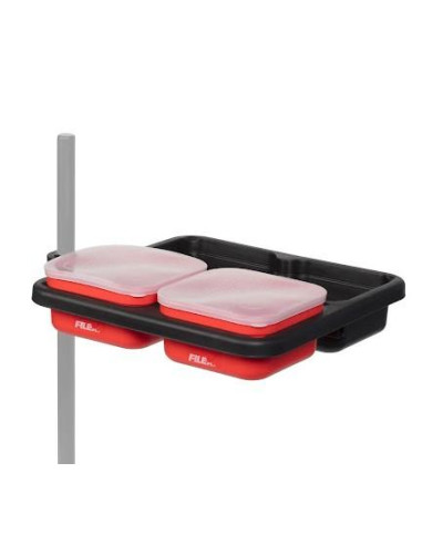Tava Laterala Filfishing Feeder Cu 2 Cutii, 37x37x8cm