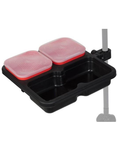 Tava Laterala Filfishing Feeder Cu 2 Cutii, 37x37x8cm
