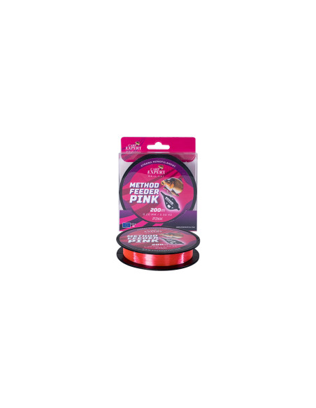 Fir Monofilament Carp Expert Method Feeder, Roz, 200m Fir Monofilament Carp Expert Method Feeder, Roz, 200m