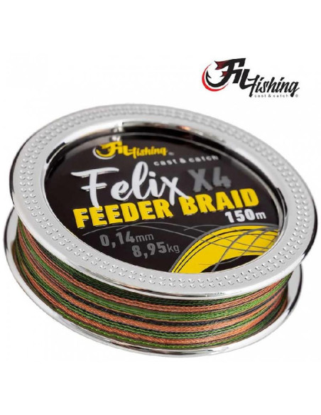 Fir Textil Filfishing Felix Feeder Braid, 150m Fir Textil Filfishing Felix Feeder Braid, 150m