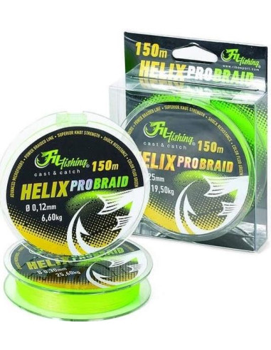 Fir Textil Filfishing Helix Spinning Fluo Braid, 150m