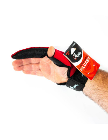Degetar Filfishing Neopren, Black/red
