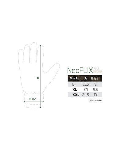 Mănuși neopren cu căptușeală Delphin NeoFLIX Banx